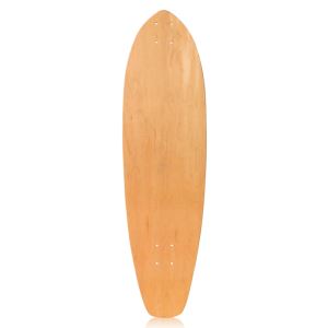 Planche à roulettes de pont en bambou et longboards en bambou