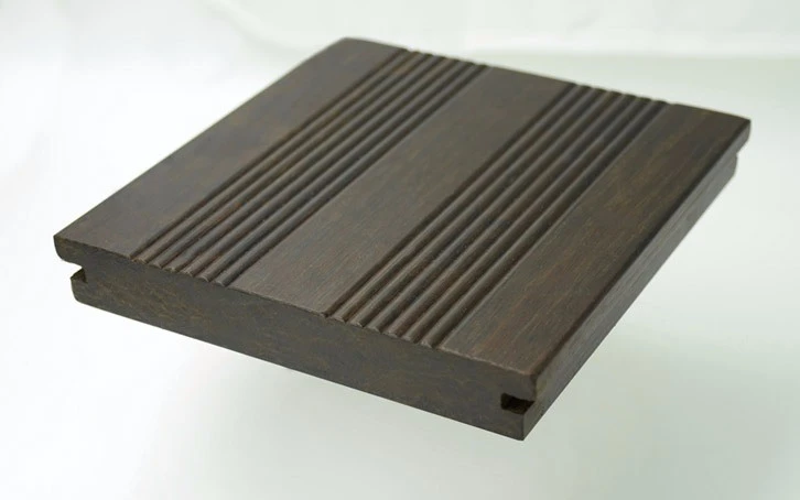 Stand extérieur bambou tressé platelage de plancher et mur Caldding