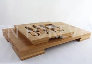 Ensemble de couverts en bambou avec tiroir coulissant Plateau en bambou pour fromages au meilleur prix